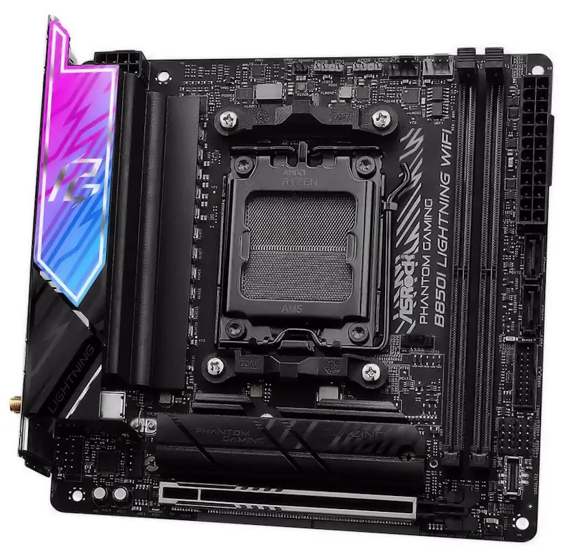 Ciudad Puerta de Hierro Gaming - Montaje Placa Base ASRock B850I Lightning WIFI Ciudad Puerta de Hierro