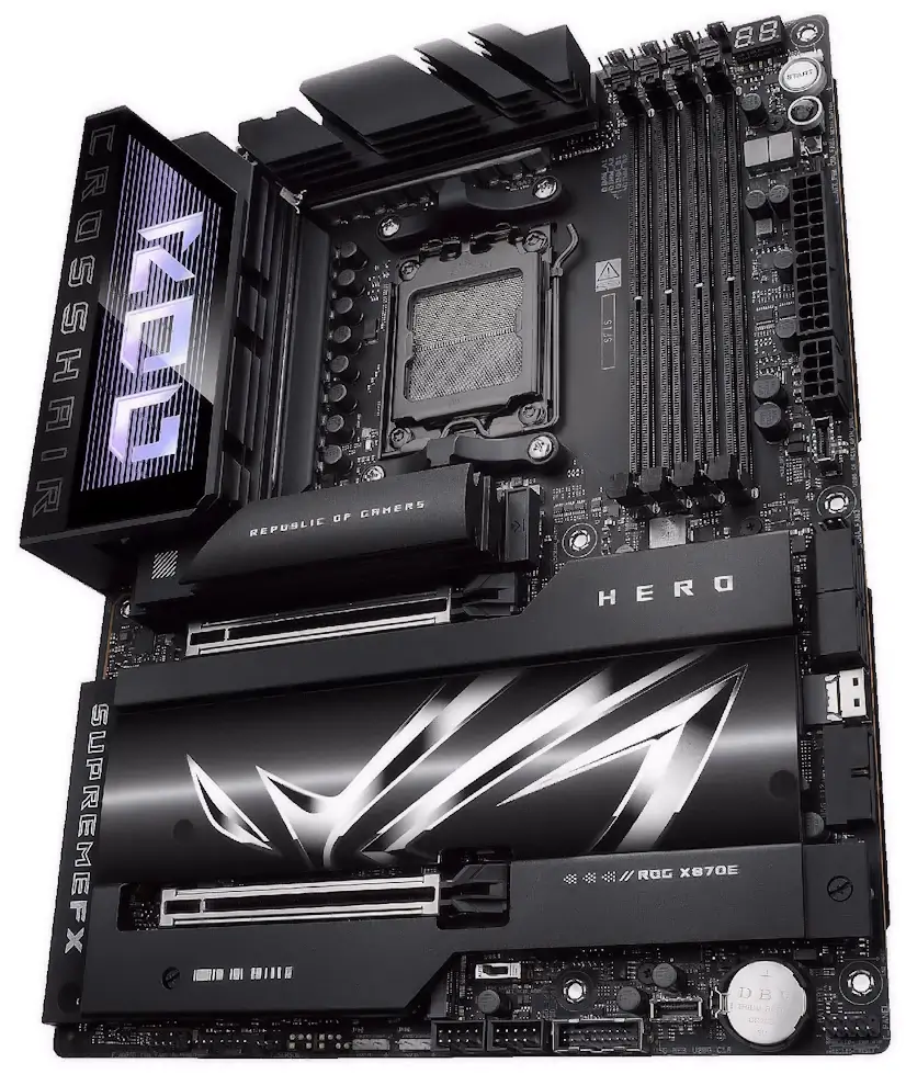 Ciudad Puerta de Hierro Gaming - Montaje Placa Base ASUS ROG CROSSHAIR X870E DARK HERO Ciudad Puerta de Hierro